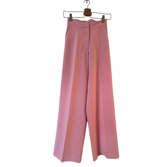Santo Studio Wide Leg Trousers Pants Womens Size XS Pink - Picture 1 of 8